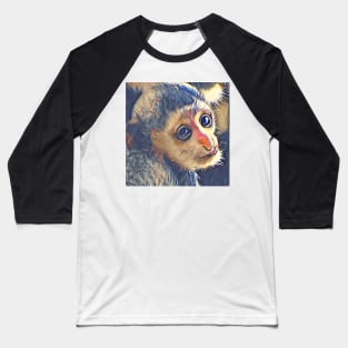 Baby Colobus Monkey Baseball T-Shirt